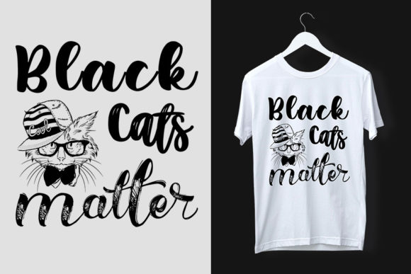 Black Cat SVG T-shirt Design Review