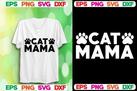 Cat SVG Design.Cat Mama Review