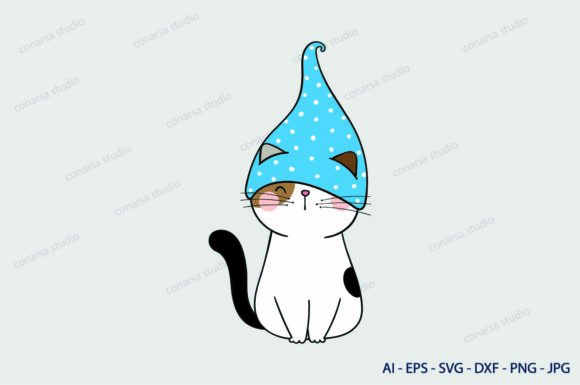 Cat Svg Hat Blue Embroidery Design Review