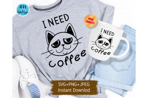 I Need Coffee Cat Svg Review