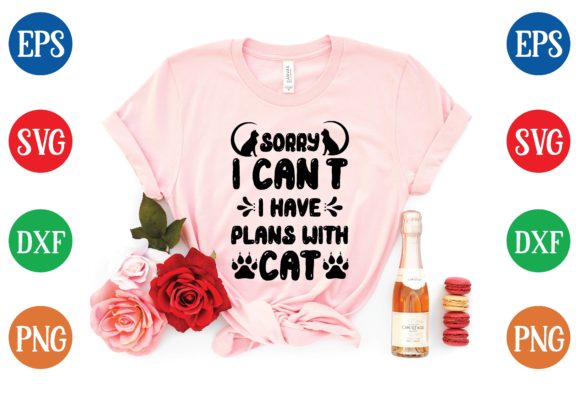 Sorry I Can’t I Have Plans with Cat SVG Review